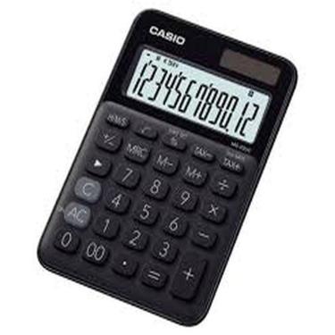 Imagem de Calculadora De Mesa 12 Dígitos Preta - Ms-20uc-bk-w-dc