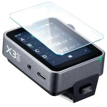 Imagem de Protetor de tela X3 Pro X3PRO para Godox X3 Pro X3PRO, para GODOX X3PROS X3PROF X3PROC X3PRON X3PROO Gatilho, alta resolução, experiência de toque excepcional, protegendo o gatilho X3PRO - Pacote com