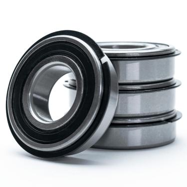 Imagem de Interruptor HD (pacote com 4) Rolamentos de roda frontal substitui John Deere AM102888, AM131046, Gravely 05435700, 6205-2RSNR