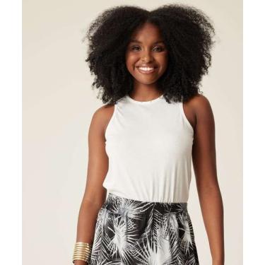 Imagem de Blusa Regata Feminina Pérolas Sintéticas Marisa-14020, Bege, M