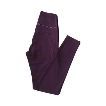 Imagem de Calças De Yoga De Cintura Alta Com Efeito Push-Up Para Mulheres, Leggi