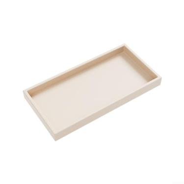 Imagem de Bandeja de silicone para banheiro para dispensador de sabão e organizador de armazenamento de bancada, à prova de estilhaçamento e pode ser lavada na lava-louças para xampu, perfume, joias e muito