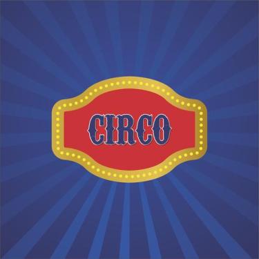 Imagem de Tapete em Lona Logo de Circo - Fabrika de festa, 250x150cm