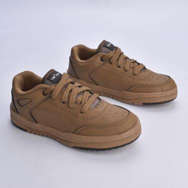 Imagem de TÊNIS K360 ESTILO RESPITEC CARAMELO/PRETO Kidy, 36, Caramelo, Preto