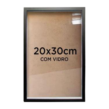 Imagem de Moldura Quadro Cofre Porta Objetos 3cm 20x30cm - Várias Cores - TaCola