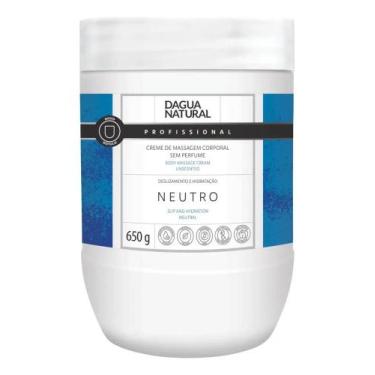 Imagem de Creme Massagem Corporal Neutro 650g Dagua Natural Hidratação - Congrat