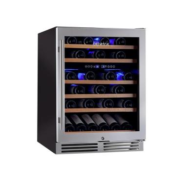 Imagem de Adega Benmax Compressor Dual Zone 51 Garrafas Inox BAC51 110V