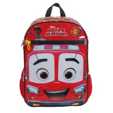 Imagem de Mochila Escolar G Infantil Menino Flash Equipe de Resgate Disney