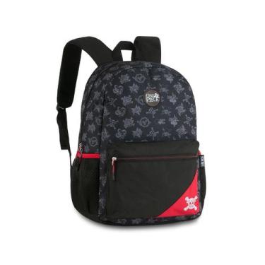 Imagem de Mochila De Costas One Piece Juvenil Luffy Meninos Escolar - Clio Style
