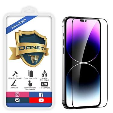 Imagem de Pel�cula De Vidro Temperado 3d Full Cover Para iPhone 14, 14 Pro. 14 Plus e 14 Pro Max Tela 6.7" Prote��o Anti Impacto (iPhone 14 Pro Max)