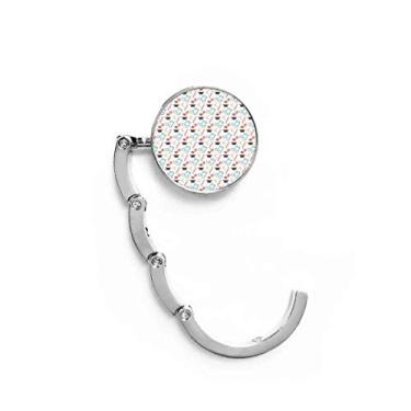 Imagem de Tensive Colorful Music Notes gancho de mesa branco, gancho de mesa decorativo, gancho dobrável