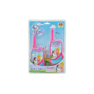 Imagem de Walkie Talkie Comunicador Infantil Lanterna Sonho Princesas - Dm Toys