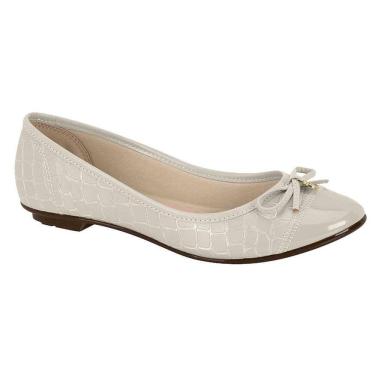 Imagem de Sapatilha Feminino Moleca 5027.1428 Napa Color Croco