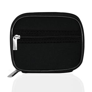 Imagem de Serfeymi Estojo organizador de comprimidos de viagem para bolsa com caixa de comprimidos semanal removível para medicamentos, vitaminas, suplementos, estojo de comprimidos anticoncepcionais moderno organizador de medicamentos de viagem - preto 01