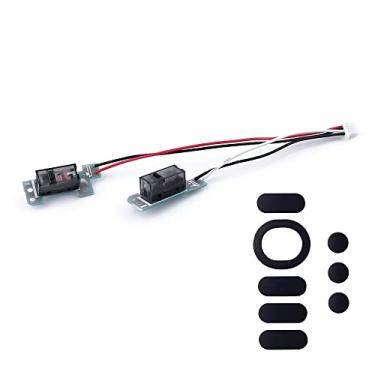 Imagem de Botão de interruptor de mouse micro interruptor de placa circular de substituição para mouse gamer Logi G304 G305 (com switch Kailh GM 8.0)