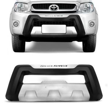 Imagem de Overbumper Hilux Sw4 2005 a 2011 Front Bumper Protetor Preto
