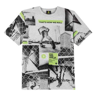 Imagem de Camiseta Infantil Lemon Skate Neon Menino-Masculino