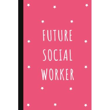 Imagem de Futuro assistente social: caderno forrado para estudantes de serviço social | Presentes para assistentes sociais
