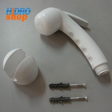 Imagem de Duchinha Gatilho para Ducha Higiênica Branco Com Suporte 1/2" - 2300933