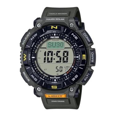 Imagem de Relógio Casio ProTrek PRG-340-3DR Solar Altímetro Barômetro