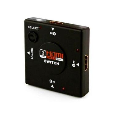 Imagem de Adaptador Hdmi Switch 3 Em 1 - Universal
