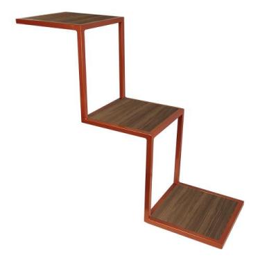 Imagem de Prateleira Decorativa Para Quarto Sala Escritório Steg - Loja da Isa, 