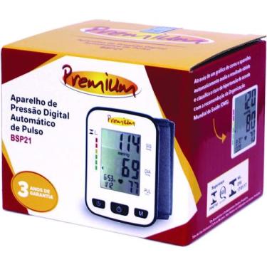 Imagem de Premium Aparelho Pressão Pulso Digital Bsp21