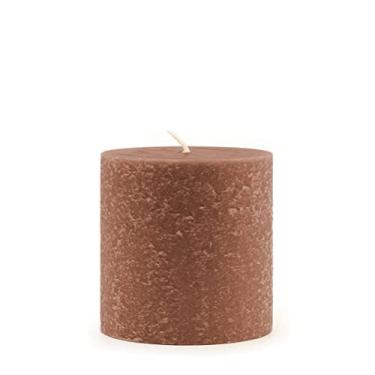 Imagem de Root Candle s Timberline mistura de cera de abelha premium feita à mão sem perfume, 8 x 7 cm, Portobello