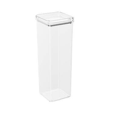 Imagem de Pote Hermético Lyor My Box Quadrado Empilhável 10x30cm