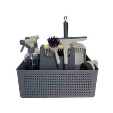 Imagem de Kit Limpeza para Lavanderia Multiuso Chumbo 7 Peças - OU