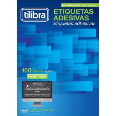 Imagem de Etiqueta Adesiva Inkjet/Laser Carta 138,11mmx106,36mm TB6188 400 Etiqu
