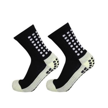 Imagem de Meia Esportiva Antiderrapante Futebol Tipo Trusox Pro Socks Tamanho ún