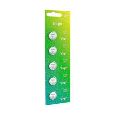 Imagem de Bateria Lítio Cr2032 Elgin Cartela Com 05 Unidades - Pç / 5