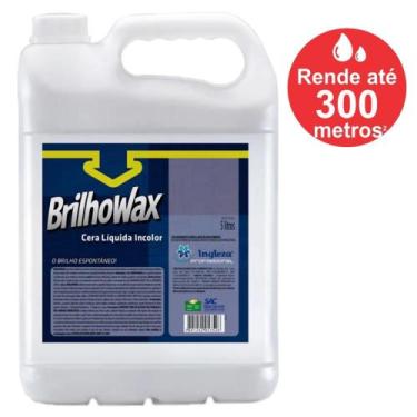 Imagem de Cera Brilhowax Incolor Galão com 5 L - Ingleza