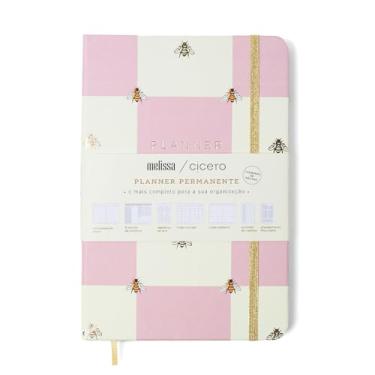 Imagem de Planner Permanente Ciceros Caderneta Melissa 14X21 Casa Das Abelhas Rosê, Cicero