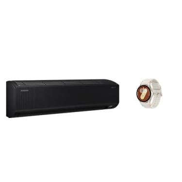 Imagem de Ar Condicionado Sem Vento Samsung WindFree Black Quente e Frio 22.000 BTUs 220V e Galaxy Watch7 BT 40mm Combo