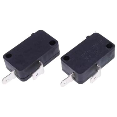 Imagem de Chamixx 2 interruptores de porta de micro-ondas normalmente abertos 5304509460 compatíveis com microondas Frigidaire Electrolux AP12071303 PS12071303 AP6230615 4583656