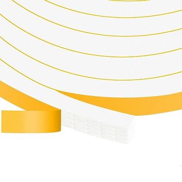 Imagem de Trisiki Fita Isolante Adesiva Forte, Vedação de Porta, Vedação de Porta para Portas, Janelas, Isolamento, Vedação de Espuma À Prova de Som e Intempéries, Tira de Vedação de Ca, Bra (1/2 Pol X 3/8 Pol