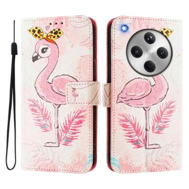 Imagem de Capa carteira para Oppo Find X8, 3 compartimentos para cartão, 1 compartimento para dinheiro, capa flip de couro PU com padrão fofo, capa com fivela magnética à prova de choque, compatível com sem fio