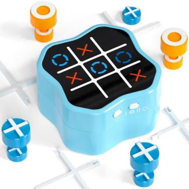 Imagem de Console Portátil Eletrônico 3 em 1 Freecat - Jogo da Velha