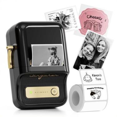 Imagem de Mini Impressora de Etiquetas Térmica NIIMBOT B21 - Portátil e Bluetoot