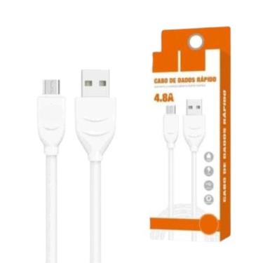 Imagem de Cabo Carregador compatível com Samsung Galaxy A02 / Micro USB V8 - LEH