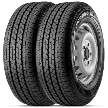 Imagem de Kit 2 Pneu Pirelli Aro 16 195/75R16C 107R tl mo Chrono