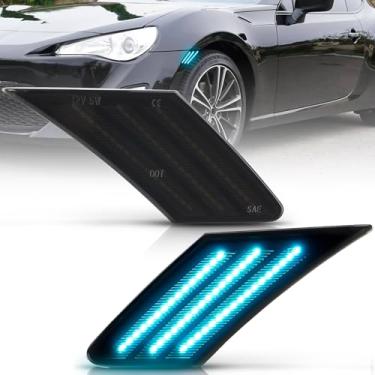 Imagem de Bestview Luzes de LED laterais para Subaru ERZ (azul gelo)