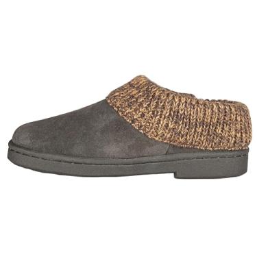 Imagem de Sapato feminino de malha Clarks Scuff Mule, Cinza, 5