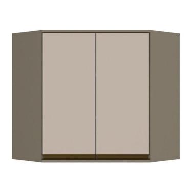 Imagem de Armário Aéreo Canto Oblíquo 83cm Connect Duna-cristal - Móveis Henn Duna-cristal