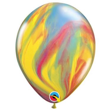 Imagem de Balão de Festa Decorado - Traditional Superagate (Tradicional SuperAga