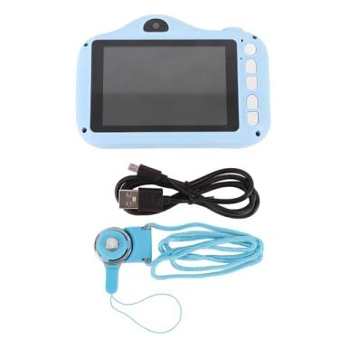 Imagem de Câmera digital Câmera de 40MP de 40MP Câmera compacta de foco automático com timer de vídeo de tela de tela HD de 3,5 polegadas para presentes de aniversário viagens (Azul)