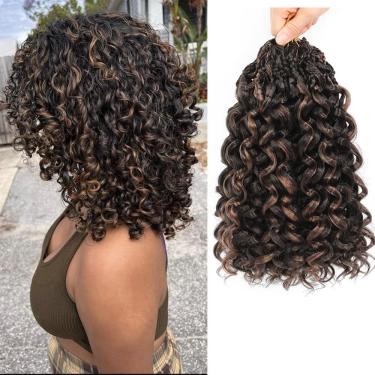 Imagem de Crochet Hair Naniciar Gogo Curl 30 cm, 8 pacotes para mulheres negras
