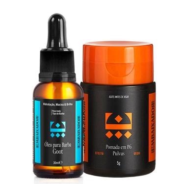 Imagem de Kit 01 Óleo Barba Goot + 01 Pomada Em Pó Pulvus Embaixador 30Ml